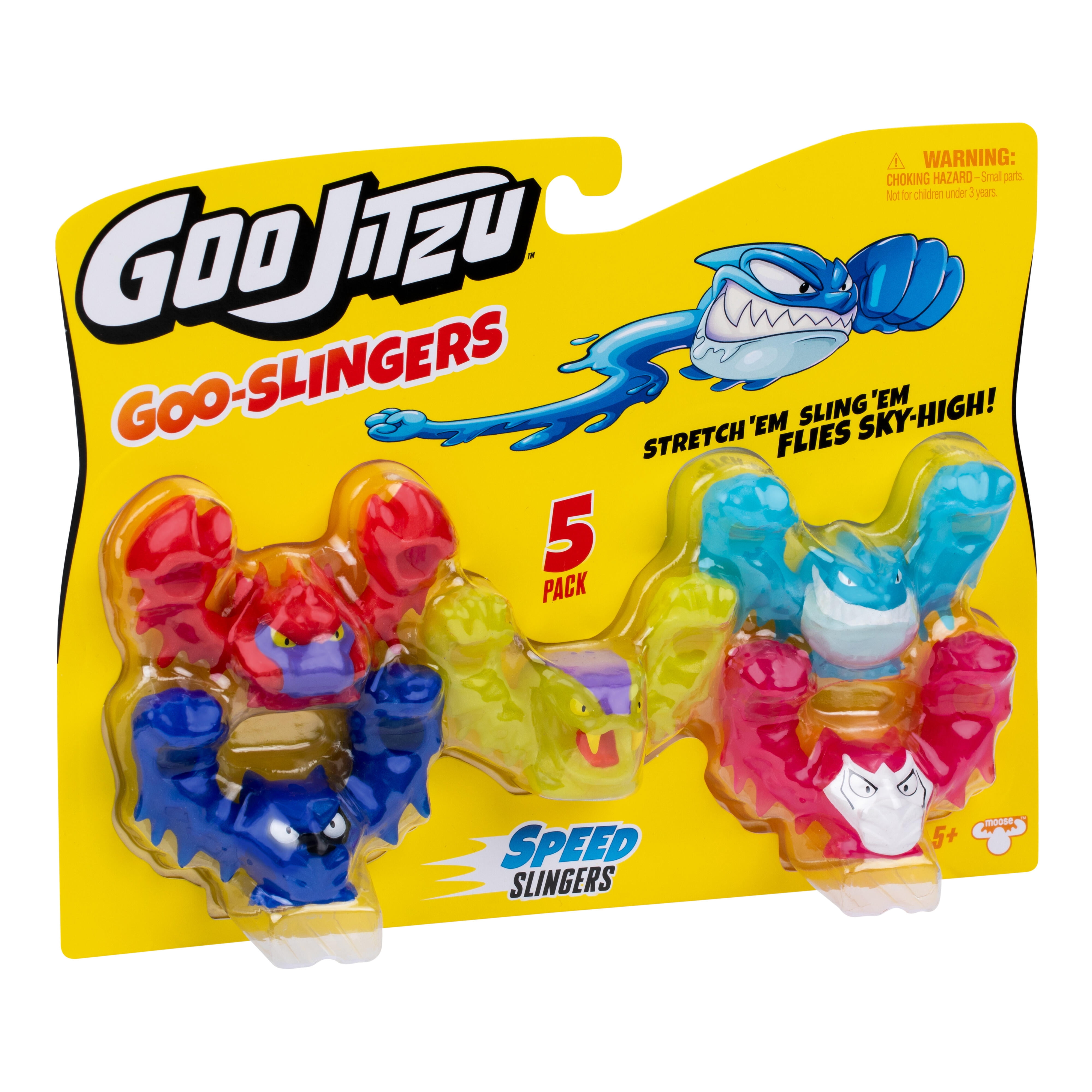 GOO JITZU GOO SLINGERS 5PK SPEED SLINGERS