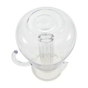Mainstays 3-Quart Plastic Water Pitcher with Lid and Removeable Rod for Ice Core, Clear