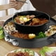 thumbnail image 3 of Hogar sin humo cocinar barbacoa eléctrica parrilla máquina olla caliente utensilios de cocina 44 cm negro enchufe de EE. UU. 110 V, 3 of 14