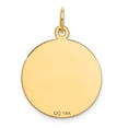 thumbnail image 4 of 14K Yellow Gold Happy Anniversary Charm Engraveable Jewelry, 4 of 4