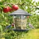 thumbnail image 2 of Muyoka Comedero para pájaros, Estación de alimentación para pájaros Colgante Comedero para pájaros transparente de gran capacidad con techo para pájaros salvajes que cuelgan en el jardín y el balcón Muyoka Hogar, 2 of 7