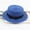 Blue, variant on FADAACAI Womens Sun Straw Hat,Solid Beach Sun Top Hat Summer Hat Ladies Women's Visor Sun Caps,Womens Travel Straw Fedora Hat,Beach Sun Hat Clearance!