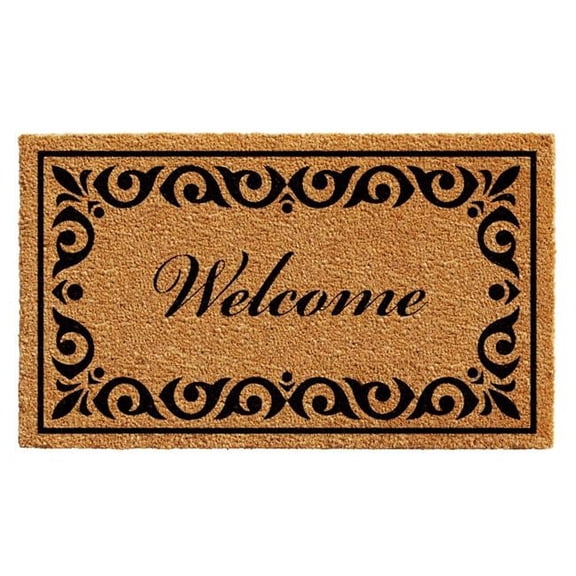 Calloway Mills Breaux Welcome Outdoor Doormat 17" x 29"