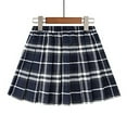 thumbnail image 3 of Tiijoy Little Girls Plaid Pleated Skirt School Preppy Style Short Skirt, Sizes 6-7, 3 of 3