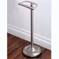 thumbnail image 2 of Kingston Brass  Brushed Nickel Standing Pedestal Toilet Paper Holder, 2 of 5