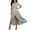 03Gray, variant on 2026 PLus Size Dresses Women's Solid Color V-Neck Wrap Maxi Dress with Wrap Front Slit Short Sleeve Flowy High Low long Sleeve Maxi Dress for Women Party Daliy 03Gray 3XL