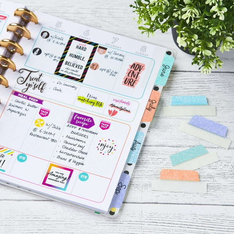 Sloth page marker tab for A5 planners - Free printable {Advent