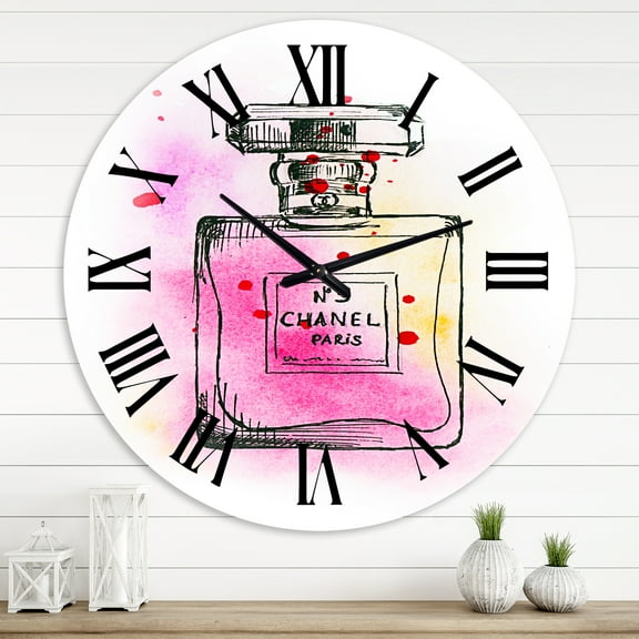 Designart 1 in French,Country Wall Clock