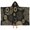 Black Gothic Sun, variant on Black Gothic Sun Moon Pattern Hooded Bath Towel,50"x30" for Ages 3 To 12 Kids, Quick Dry Lightweight Soft Microfiber Hood Beach Towel Cover Up for Kids