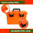 thumbnail image 2 of Ozark Trail Large Marine Storage Box, 9" x 13", Orange, 2 of 10