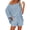 Blue, variant on Women Two Piece Sweater Set Including A Knitted Top and Shorts Cute Pajamas and Home Wear Set