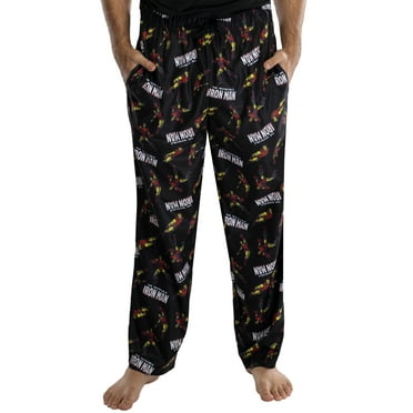 Marvel Spiderman Miles Morales Men's Allover Pattern Adult Pajama Pants ...