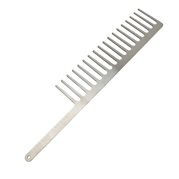 Brochetas Para Barbacoa, Brochetas De Alas De Pollo Con Forma De Peine De Hierro, Reutilizables Y Resistentes Para Picnics Al Aire Libre Y Acampadas