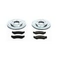 thumbnail image 3 of PowerStop Front Z23 Evolution Sport Carbon-Fiber Ceramic Brake Pad and Drilled & Slotted Rotor Kit Fits: FORD LINCOLN Select Models K1869, 3 of 10