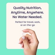 EZ Melts Dissolvable Melatonin, 5 mg, Sugar-Free, 2-Month Supply, Cool Mint-Flavored - 1 Pack