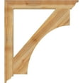 thumbnail image 3 of Ekena Millwork 4"W x 34"D x 38"H Westlake Traditional Rough Sawn Bracket, Western Red Cedar, 3 of 4
