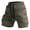 Camouflage Green-E7, variant on Cargo Shorts for Men Multi Pocket Elastic Waistband Shorts Pants Drawstring Ripstop Straight Leg Camo Cargo Shorts Casual Loose Fit Hiking Running Outdoor Golf Shorts,Brown M
