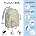 thumbnail image 5 of Polished Sunflower Design Backpack with Padded Computer Pocket, Reliable School and Work Companion, Comfortable Carry, Appreciated Gift, 5 of 5