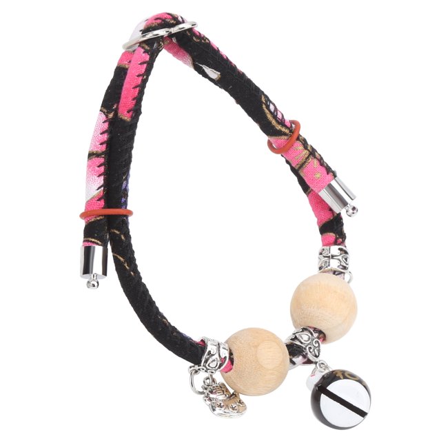Collar de animales pequeños, collar de decoración de conejos, collar de decoración de conejos ajustable, collar de conejos con campana, integración perfecta