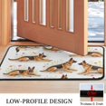 thumbnail image 3 of German Shepherd Dogs with Flowers Door Rugs,Washable Non Slip Door Mats Indoor,Decorative Door Mats,Entry Mat Indoor for Entrance,Bedroom,Kitchen,Bathroom,30"x17", 3 of 6