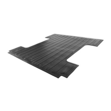 67-72 Chevy C10 Truck Black Rubber Floor Mat, 2WD, Premium Quality (Keypart)