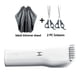 thumbnail image 3 of Cortadora de cabello eléctrica USB Cabeza de cerámica de dos velocidades Adultos Niños Herramienta de corte de cabello Kit de cortadora de cabello blanco Inevent EL4510-03B, 3 of 7