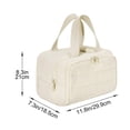 thumbnail image 7 of Travel Makeup Bag Lightweight Large Capacity Wide Opening Cosmetic Storage Bag for Easy Access and Organization Perfect for Travel Toiletry and Daily Essentials Topliu, 7 of 7