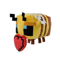 Large Minecraft Bee Plush, Valentine's Day, by Ruz