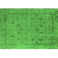 thumbnail image 1 of Ahgly Company Indoor Rectangle Oriental Green Industrial Area Rugs, 7' x 10', 1 of 4