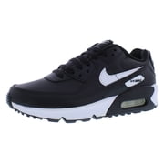 Nike Boy's Air Max 90 LTR (Big Kid) Black/White/Black 3.5 Big Kid M