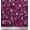 Dark Magenta, variant on Soimoi Cotton Cambric Fabric Floral & Frog Cartoon Printed Craft Fabric by The Yard 42 Inch Wide