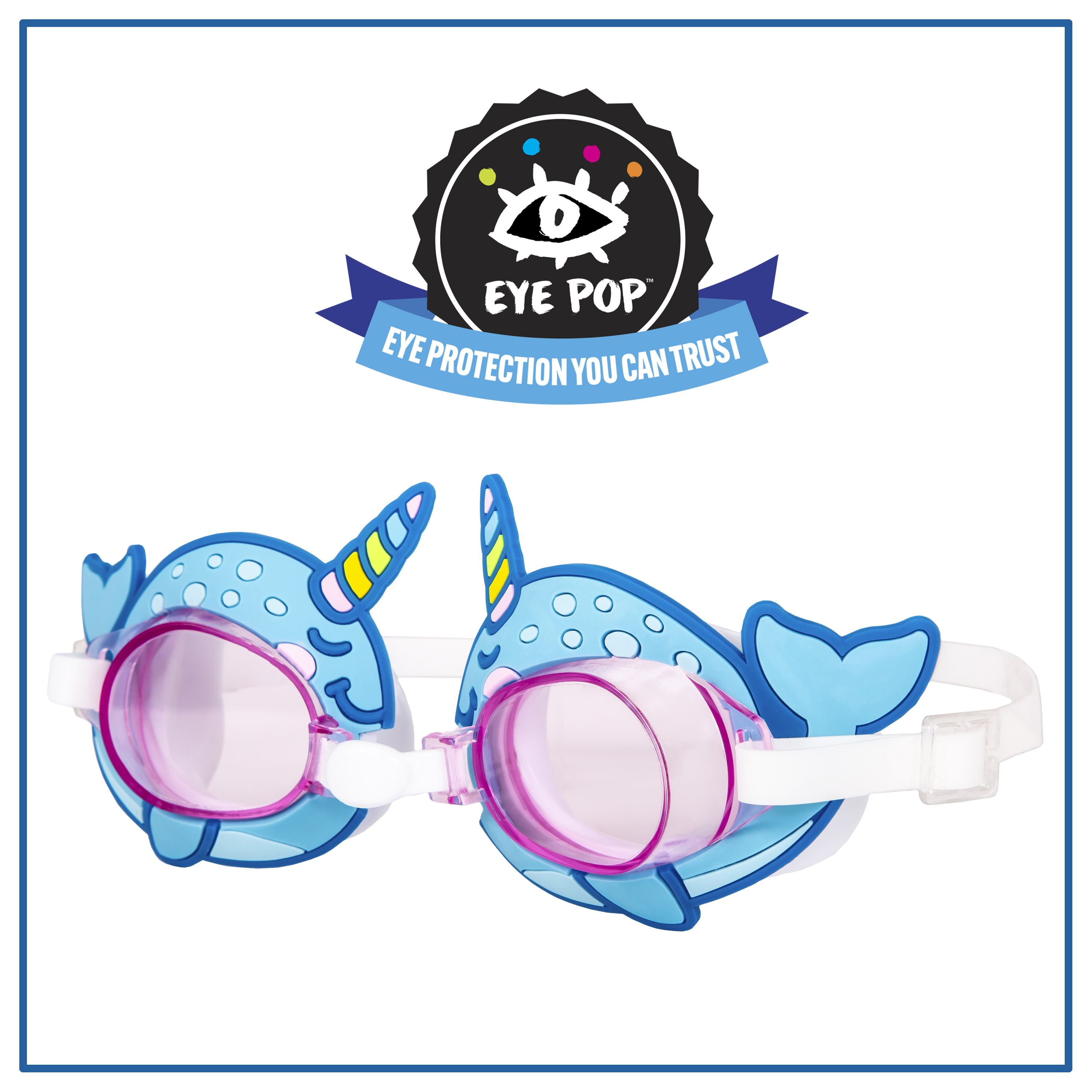 EyePop 3-in-1 Character Swim Goggle Set for Children photo 4