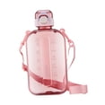 thumbnail image 4 of Botella deportiva versátil de policarbonato de 750 ml, ligera y duradera, a prueba de fugas. Rosa, 4 of 9