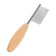 thumbnail image 2 of Cepillo Para El Aseo De Mascotas, Para Perros Y Gatos. Peine De Madera Para La Cara, Dientes Finos, Espaciado Estrecho, Herramienta Para Desenredar, Para Uso En Interiores Y Exteriores., 2 of 7