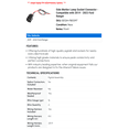 thumbnail image 2 of Side Marker Lamp Socket Connector - Compatible with 2019 - 2023 Ford Ranger 2020 2021 2022, 2 of 2