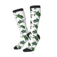 thumbnail image 2 of Fotbe Watercolor Turtle print Women's Men's Novelty Crew Socks Cotton Socks Knee High Socks for Walking,Running,Nurses,Pregnancy, 2 of 8