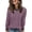Purple, variant on WIHOLL Sweaters for Women Fall Long Sleeve Shirts Dressy Crew Neck Pullover Casual Tunic Tops Winter Lightweight Women Sweaters