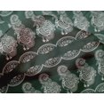 thumbnail image 4 of oneOone Silk Tabby Fabric Floral & Bird Block Print Fabric By The Yard 42 Inch Wide, 4 of 4
