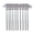 White#531, variant on Heavy Duty Screw In Tent Stakes Sturdy Carbon Steel Ice Shanty Anchors with Cloth Bag for Outdoor Camping Patio Garden Canopies Ten Pack