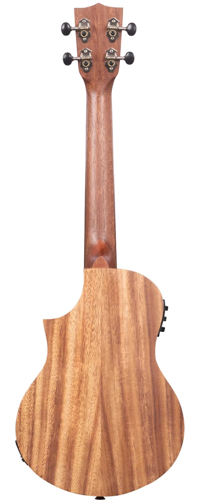 Kala KA-TK-T-CE Teak Tri-Top Tenor Acoustic-Electric Ukulele w/ Gig Bag