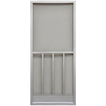 PRECISION SCREEN & SECURITY PROD 3210GR3068 Promo Series Overall Dimensions Gray Door, 35-1/2"W X 79-3/4"H