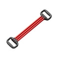 thumbnail image 4 of Expansor de pecho, extractor de músculos, expansión de pecho, resistencia ajustable, ligero, 3 cuerdas desmontables, banda de tensión para gimnasia Rojo, 4 of 8