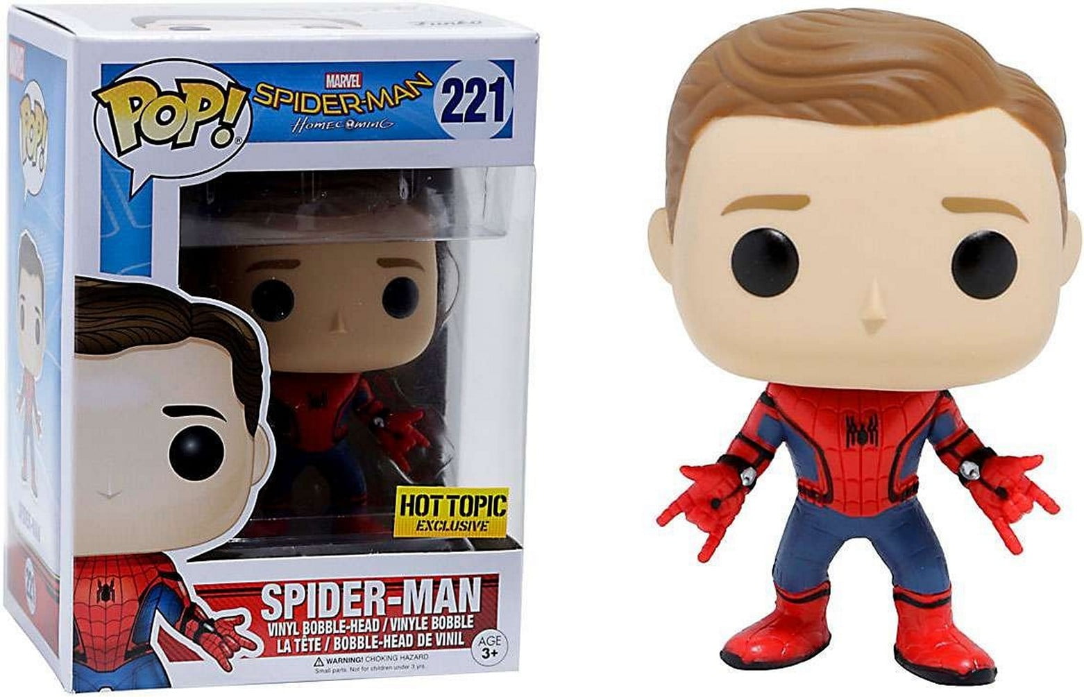 Buy Pop! Spider-Man Unmasked at Funko.