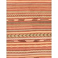 thumbnail image 1 of Ahgly Company Tapis d'Intérieur Rectangulaire Abstrait Rouge, 5 Pieds x 7 Pieds, 1 of 6