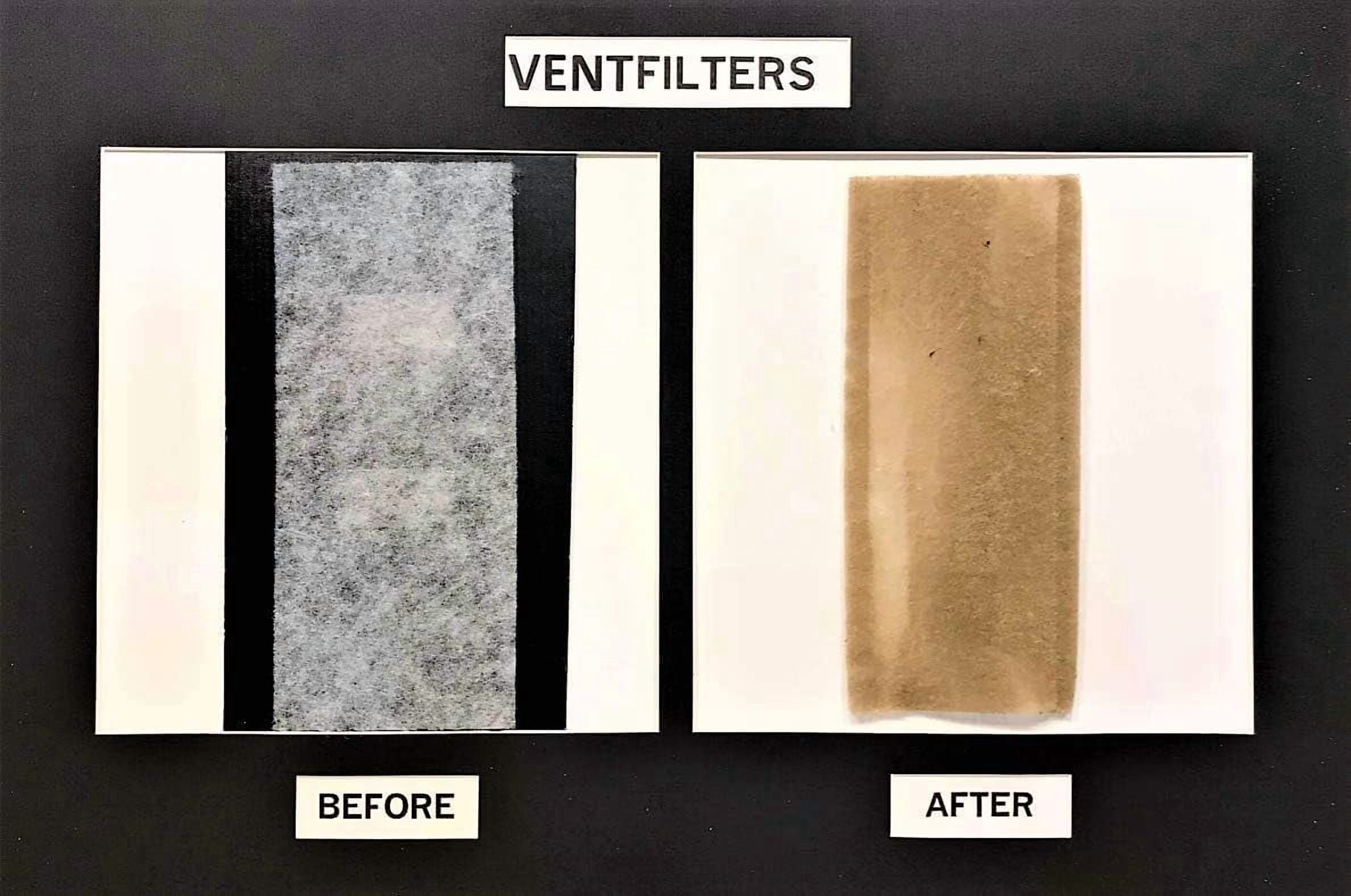 Dust Control Furnace AC Register Air Vent Filters 4" x 10", 24 Pack