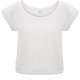 thumbnail image 2 of B&C - Sudadera de manga corta moderna para mujer (Blanco), 2 of 2