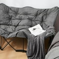 thumbnail image 3 of DormCo 2East™ Twin Butterfly Chair - Heathered Gray, 3 of 4