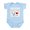 Sky Blue, variant on CafePress - Jesus Loves Me Blue Lamb Infant Bodysuit - Baby Light Bodysuit, Size Newborn - 24 Months