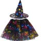 thumbnail image 1 of Tutú de telaraña para niños, niñas y mujeres, falda de telaraña, sombrero de bruja y mago, traje de fiesta, disfraces de Carnaval y Halloween, capa de murciélago Fivean unisex, 1 of 2