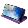 thumbnail image 4 of Kaleidio Case For iPhone 13 Pro Max (6.7") [Flip Wallet] Hybrid PU Leather [Card Slot][Stand Feature] Folio Cover [Purple], 4 of 4